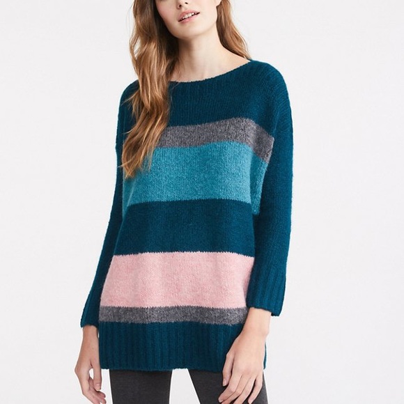 Lou & Grey Sweaters - Lou & Grey | Fuzzy Knit Stripe Sweater